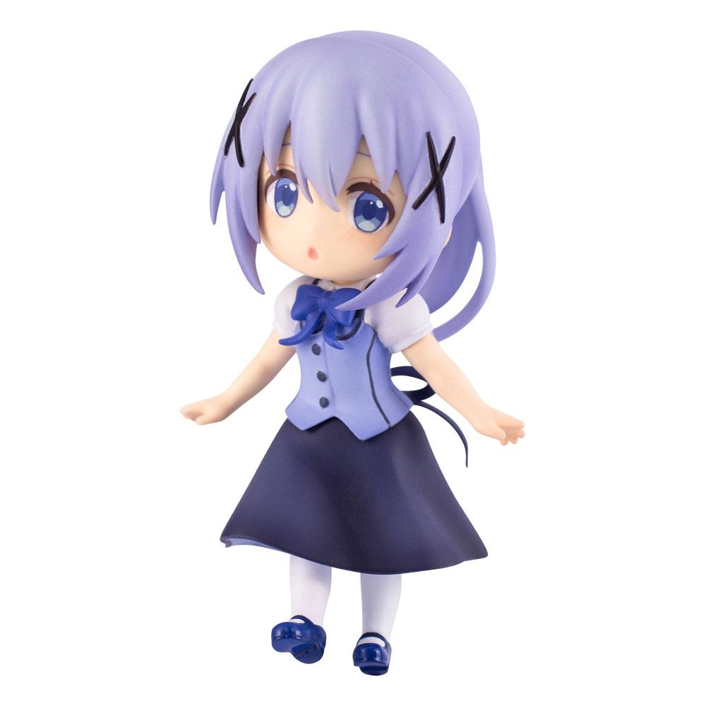 Is the Order a Rabbit Bloom PVC Statue Chino 6 cm Minifiguren Yokina