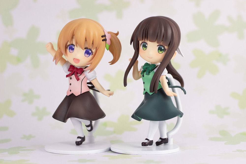 Is the Order a Rabbit Bloom PVC Statue Chiya 6 cm Minifiguren Yokina