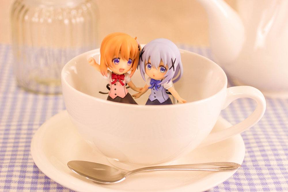 Is the Order a Rabbit Bloom PVC Statue Cocoa 6 cm Minifiguren Yokina