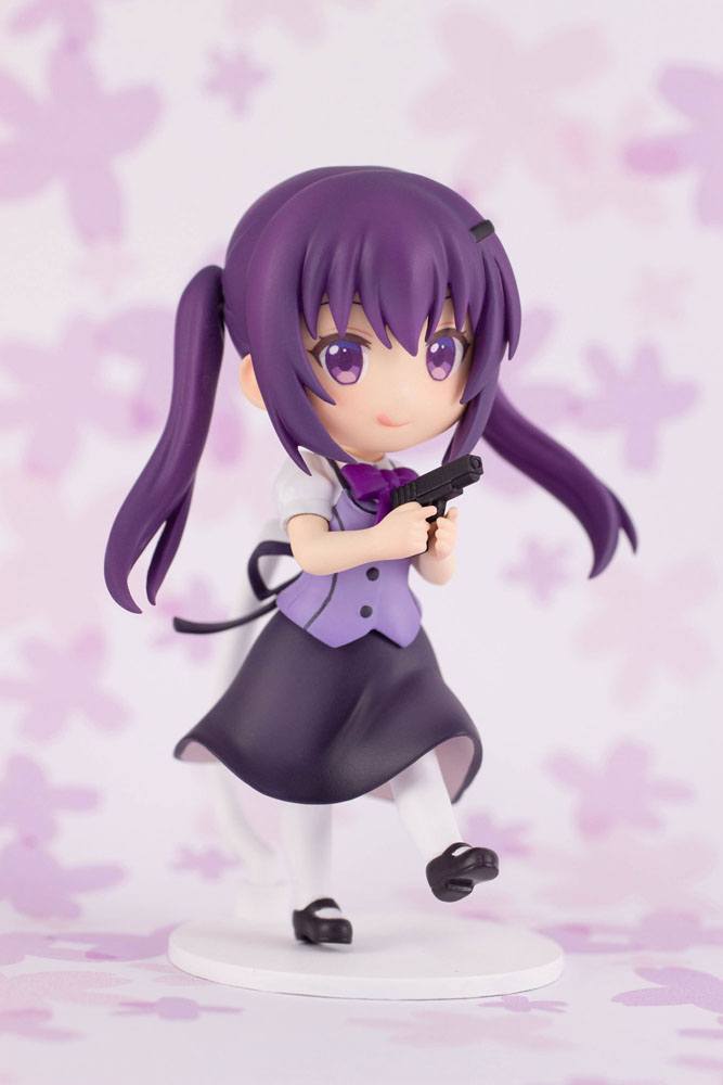 Is the Order a Rabbit Bloom PVC Statue Rize 6 cm Minifiguren Yokina
