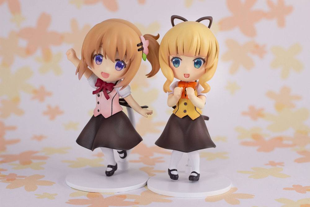 Is the Order a Rabbit Bloom PVC Statue Syaro 6 cm Minifiguren Yokina
