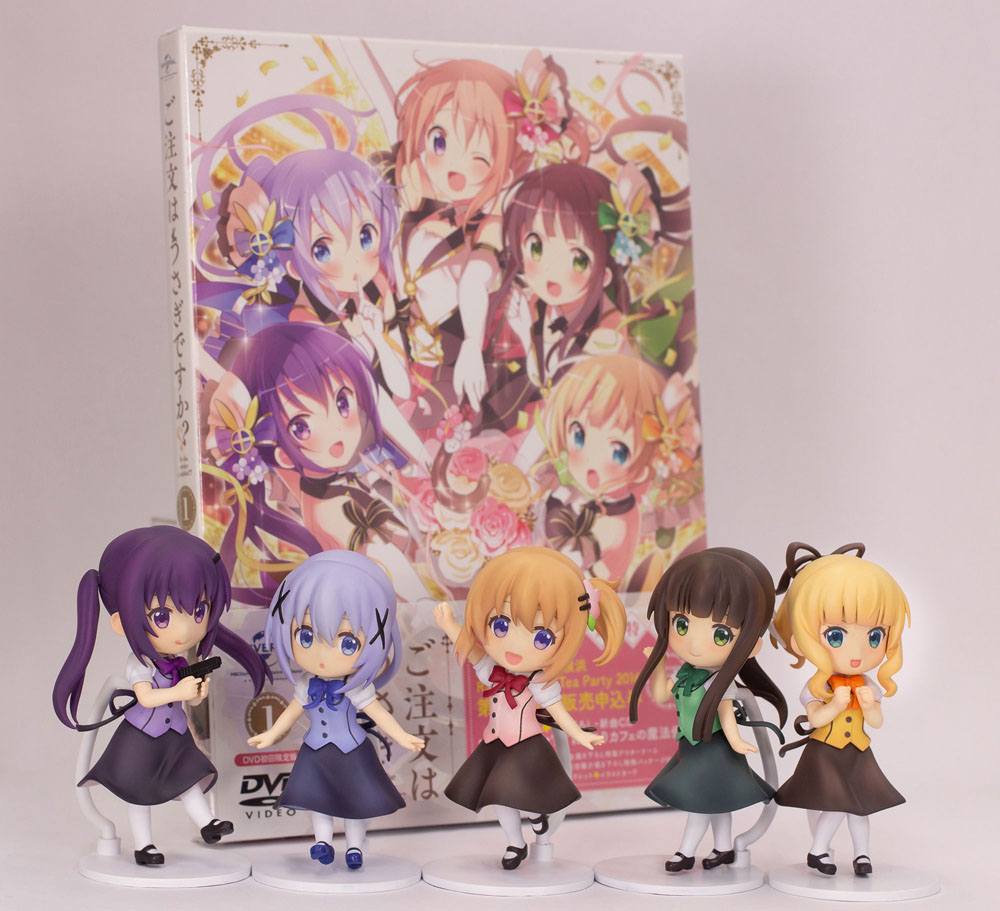 Is the Order a Rabbit Bloom PVC Statue Syaro 6 cm Minifiguren Yokina