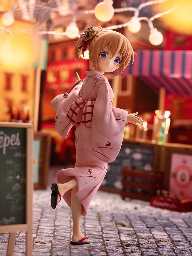 Is the Order a Rabbit PVC Statue 1/7 Cocoa (Summer Festival) 23 cm Scalefiguren Yokina