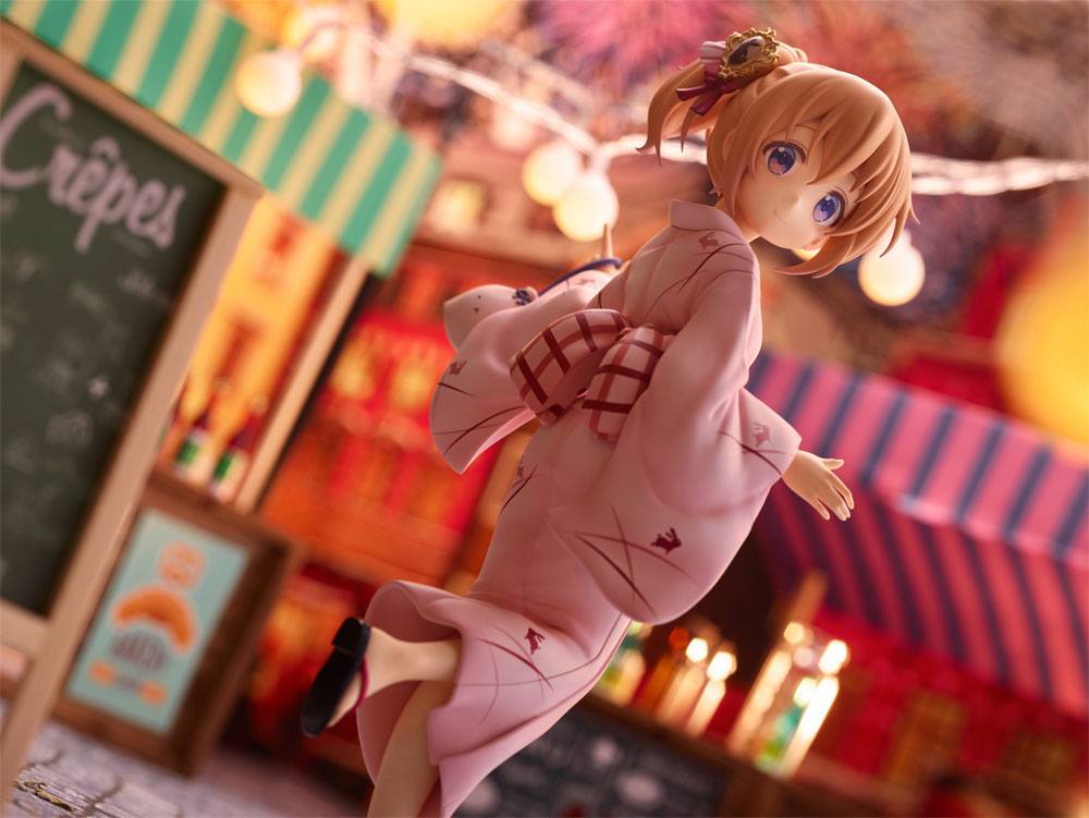 Is the Order a Rabbit PVC Statue 1/7 Cocoa (Summer Festival) 23 cm Scalefiguren Yokina