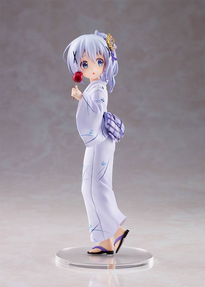 Is the order a rabbit? BLOOM PVC Statue 1/7 Chino (Summer Festival) Repackage Edition 22 cm Scalefiguren Yokina