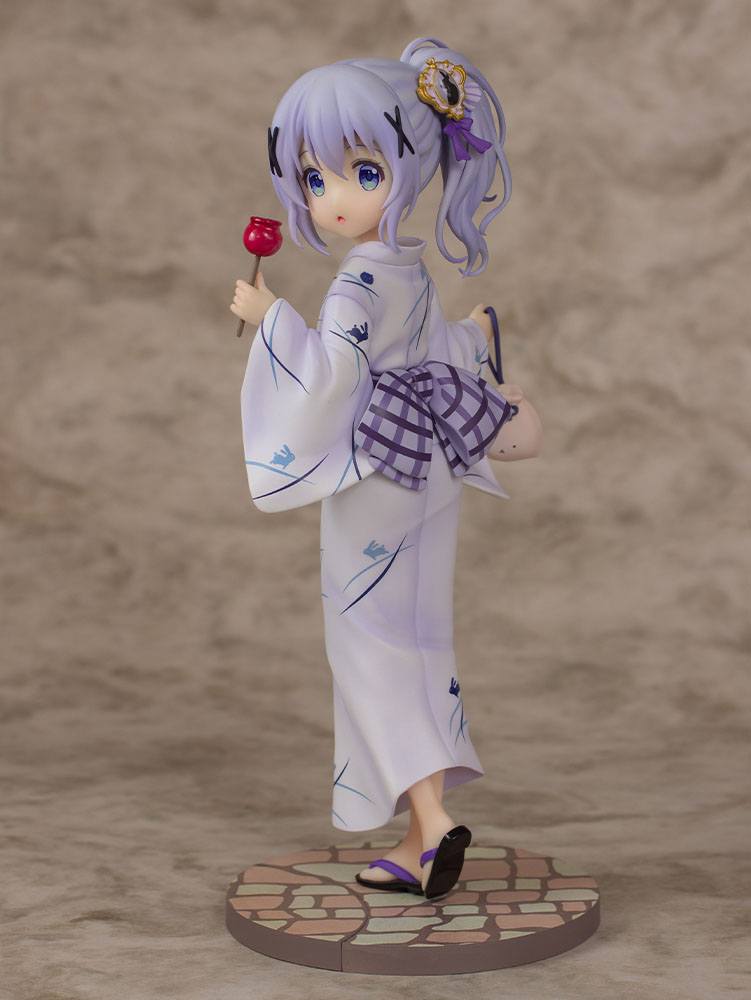 Is the order a rabbit? BLOOM PVC Statue 1/7 Chino (Summer Festival) Repackage Edition 22 cm Scalefiguren Yokina