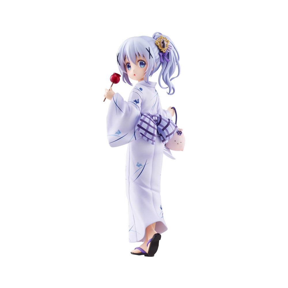 Is the order a rabbit? BLOOM PVC Statue 1/7 Chino (Summer Festival) Repackage Edition 22 cm Scalefiguren Yokina