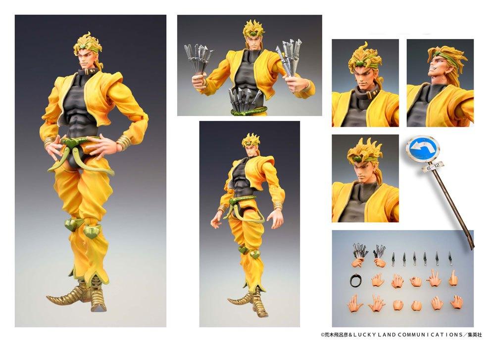JoJo's Bizarre Adventure Part3 Stardust Crusaders Super Action Actionfigur Chozokado (Dio) (re-run) 16 cm Figmas Yokina