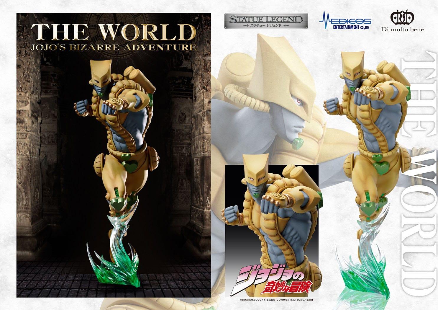 JoJo's Bizarre Adventure Part3 Statue Legend PVC Statue The World 16 cm (re-run) Prizefiguren Yokina