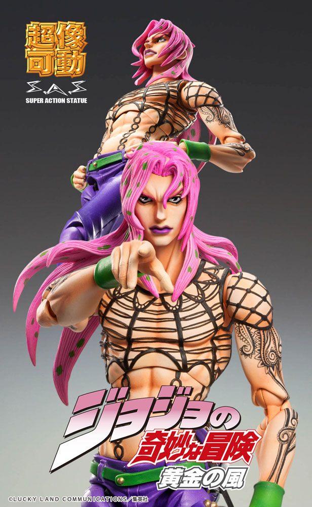 JoJo's Bizarre Adventure Part5 Super Action Actionfigur Chozokado (Diavolo) (re-run) 15 cm Figmas Yokina