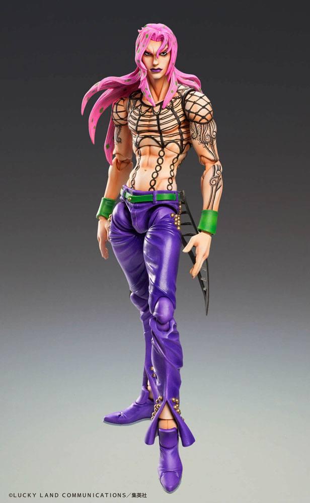 JoJo's Bizarre Adventure Part5 Super Action Actionfigur Chozokado (Diavolo) (re-run) 15 cm Figmas Yokina