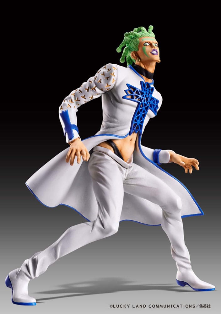 JoJo's Bizarre Adventure Part 5 Golden Wind Statue Legend PVC Statue Cioccolata 17 cm Prizefiguren Yokina