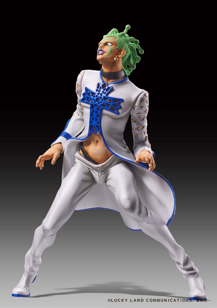 JoJo's Bizarre Adventure Part 5 Golden Wind Statue Legend PVC Statue Cioccolata 17 cm Prizefiguren Yokina