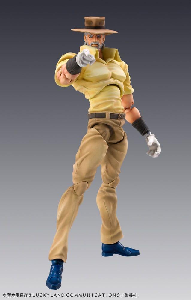 JoJo's Bizarre Adventure Super Action Actionfigur Chozokado (Joseph Joestar & Iggy) (3rd-run) 15 cm Figmas Yokina