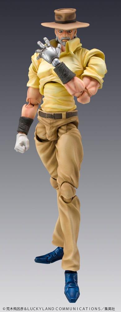 JoJo's Bizarre Adventure Super Action Actionfigur Chozokado (Joseph Joestar & Iggy) (3rd-run) 15 cm Figmas Yokina