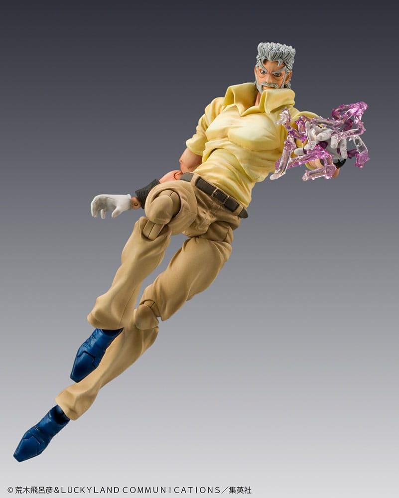 JoJo's Bizarre Adventure Super Action Actionfigur Chozokado (Joseph Joestar & Iggy) (3rd-run) 15 cm Figmas Yokina