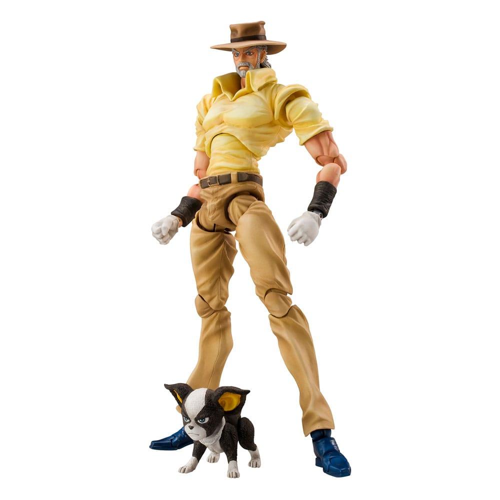 JoJo's Bizarre Adventure Super Action Actionfigur Chozokado (Joseph Joestar & Iggy) (3rd-run) 15 cm Figmas Yokina
