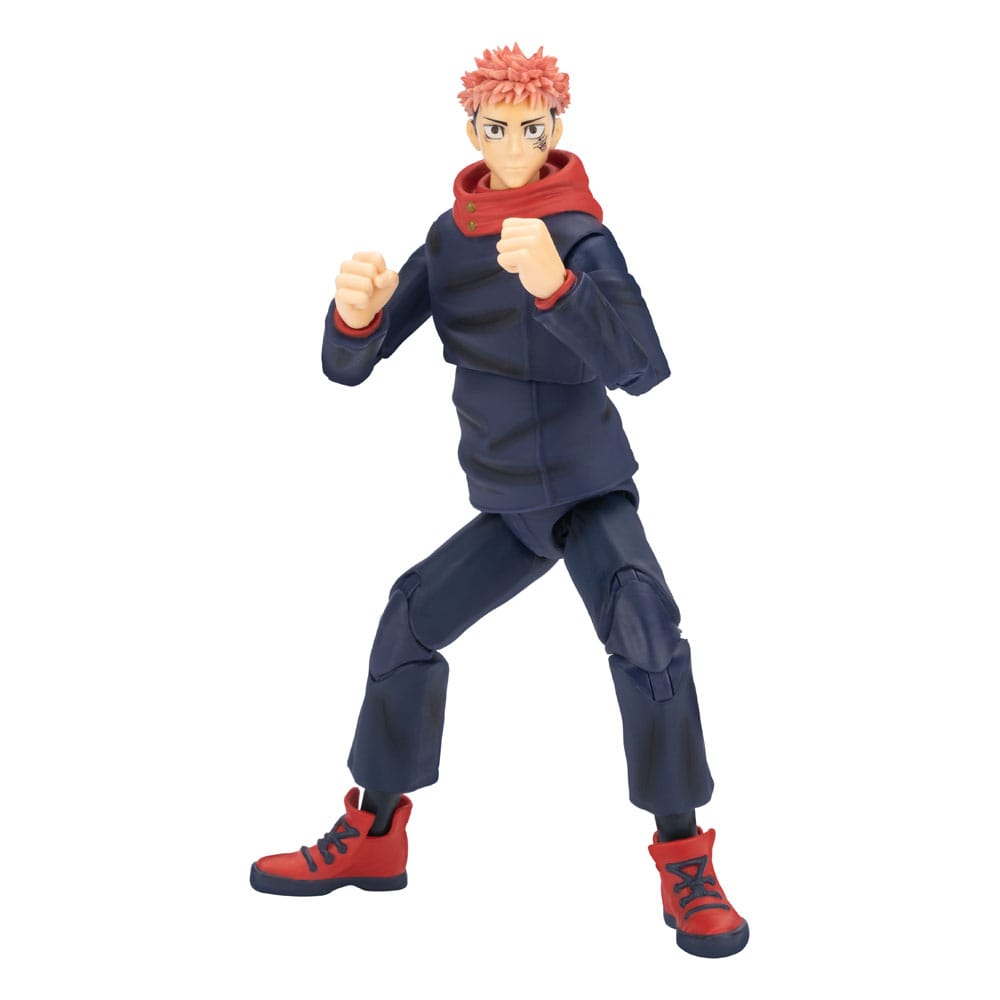 Jujutsu Kaisen Total Anime Actionfigur Juji Itadori 17 cm Figmas Yokina