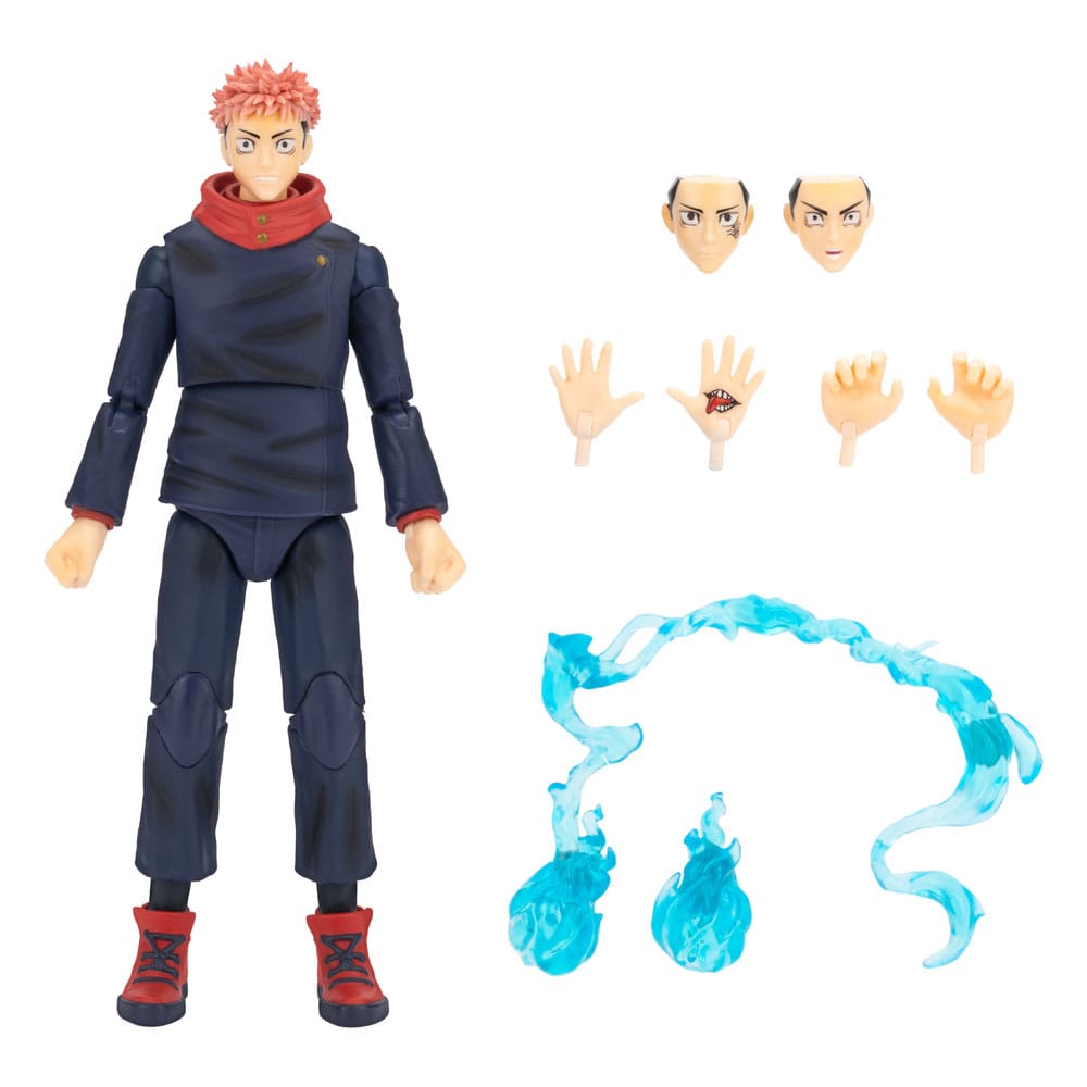 Jujutsu Kaisen Total Anime Actionfigur Juji Itadori 17 cm Figmas Yokina