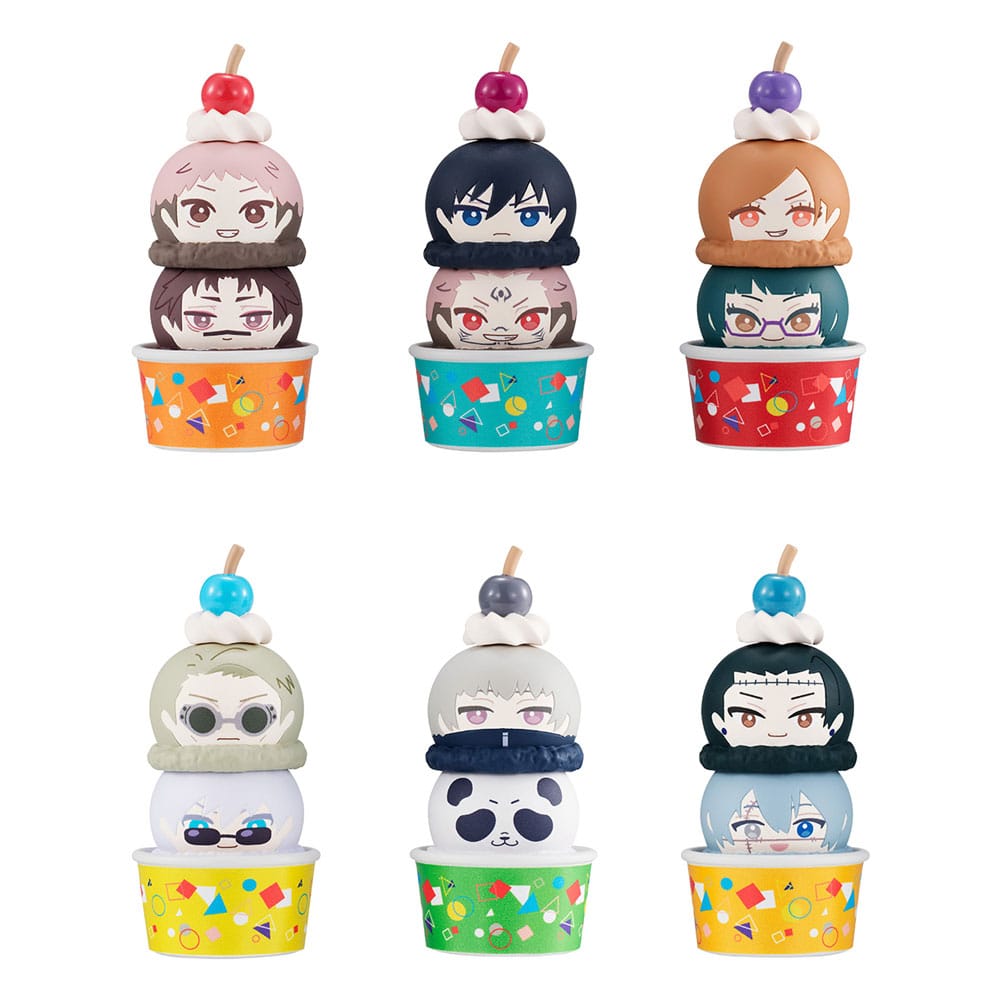 Jujutsu Kaisen Tsumichen Stack up & Change Sammelfiguren 6er-Pack 8 cm (with gift) Minifiguren Yokina