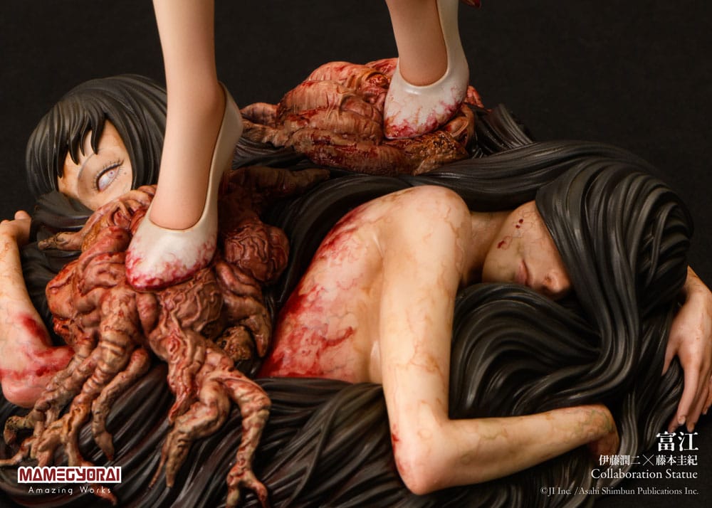Junji Ito x Yoshiki Fujimoto Collaboration PVC Statue Tomie 27 cm Prizefiguren Yokina