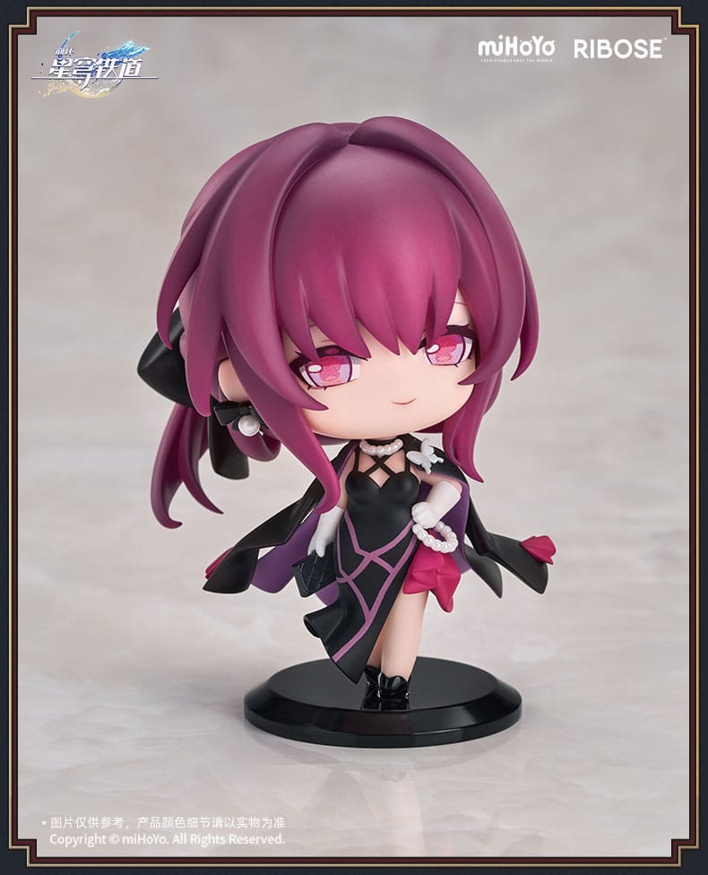 Kafka Welcome to Train Tea Party Chibi Figur 7 cm Honkai: Star Rail Minifiguren Yokina