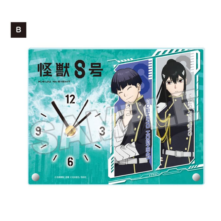 Kaiju No. 8 Wanduhr Clock B Uhren & Wecker Yokina