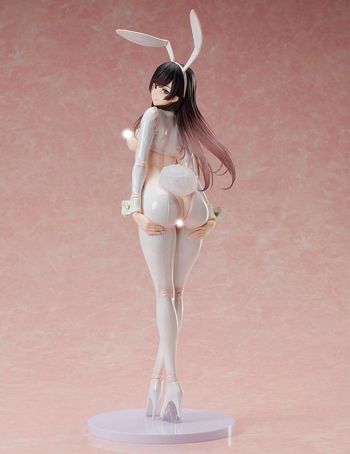 Kasumi White Bunny Ver. PVC Statue 1/4 45 cm Creators Opinion Hentai Yokina