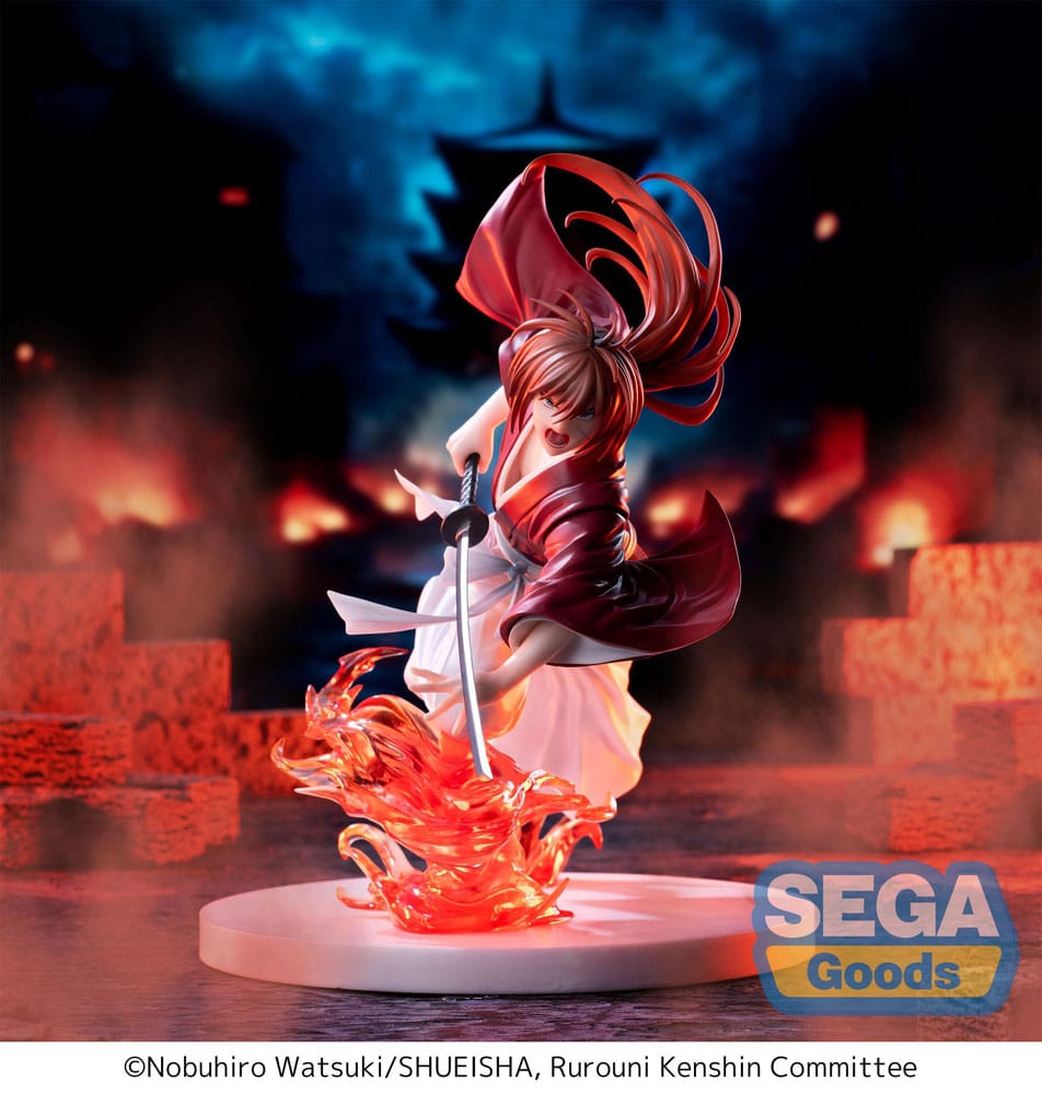 Kenshin Himura Luminasta PVC Statue 15 cm Rurouni Kenshin Samurai X Prizefiguren Yokina