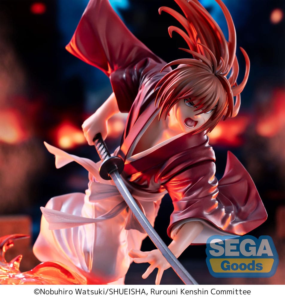 Kenshin Himura Luminasta PVC Statue 15 cm Rurouni Kenshin Samurai X Prizefiguren Yokina