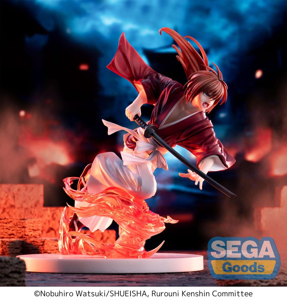 Kenshin Himura Luminasta PVC Statue 15 cm Rurouni Kenshin Samurai X Prizefiguren Yokina