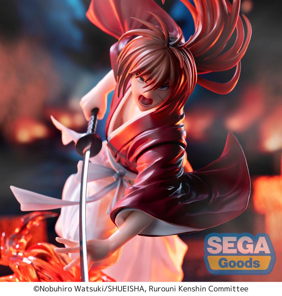 Kenshin Himura Luminasta PVC Statue 15 cm Rurouni Kenshin Samurai X Prizefiguren Yokina