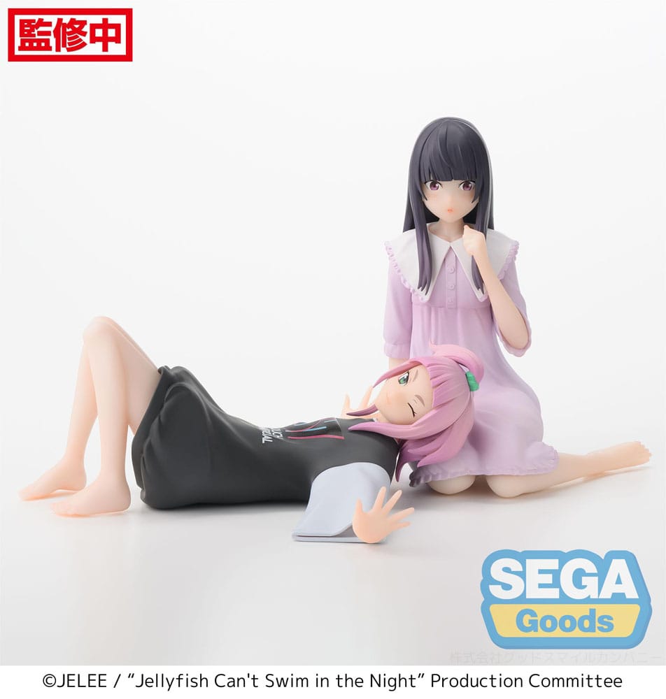 Kiui Watase PM Perching PVC Statue 16 cm Jellyfish Can't Swim in the Night Prizefiguren Yokina