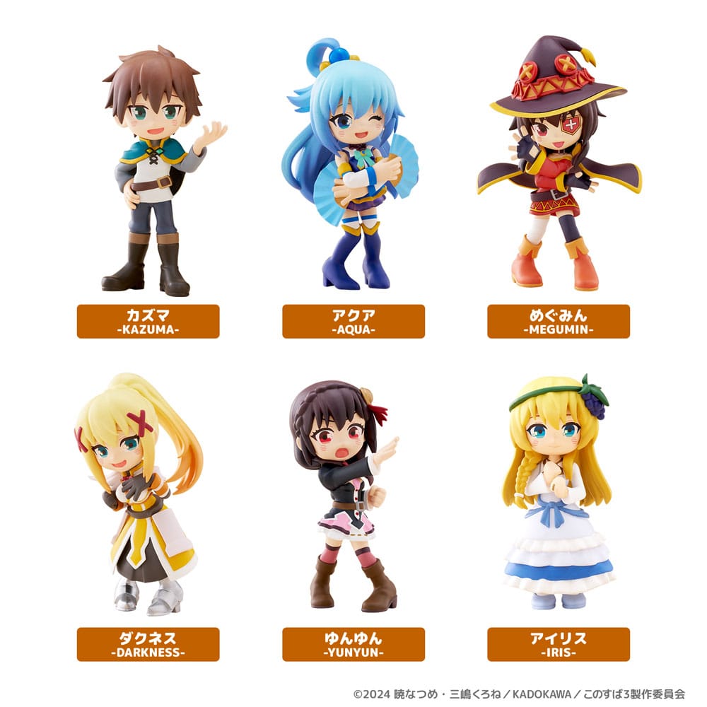 Konosuba: God's Blessing on This Wonderful World!3 PalVerse PVC Figuren 9 cm Minifiguren Yokina