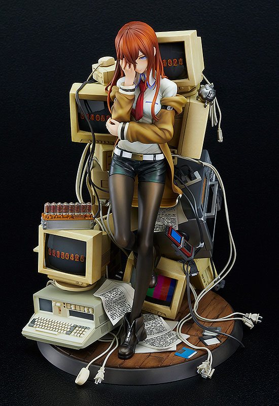 Kurisu Makise Reading Steiner PVC Statue 1/7 23 cm Steins Gate Scalefiguren Yokina