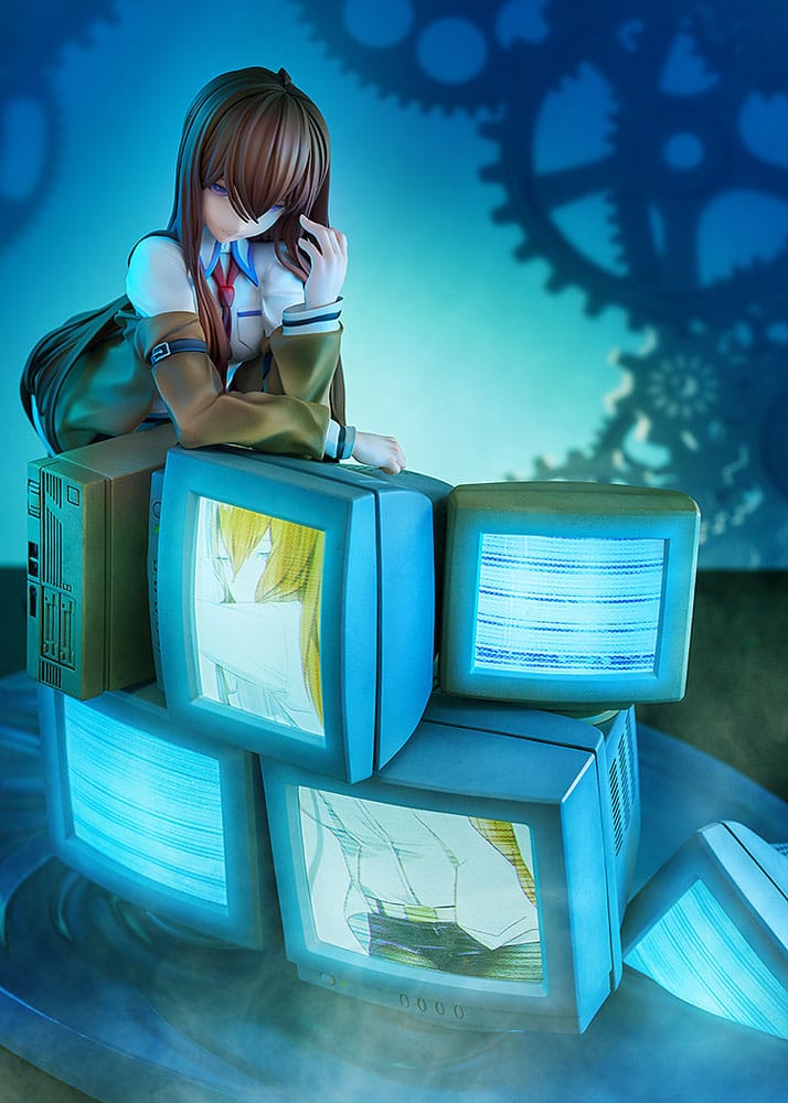 Kurisu Makise mit LED Light-Up Feature PVC Statue 1/7 21 cm Steins;Gate 0 Scalefiguren Yokina