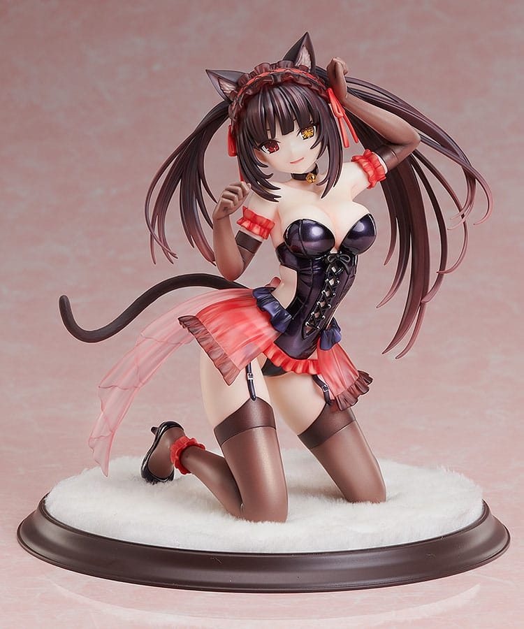 Kurumi Tokisaki Cat Ears Ver. Statue 1/7 17 cm Date A Live Scalefiguren Yokina