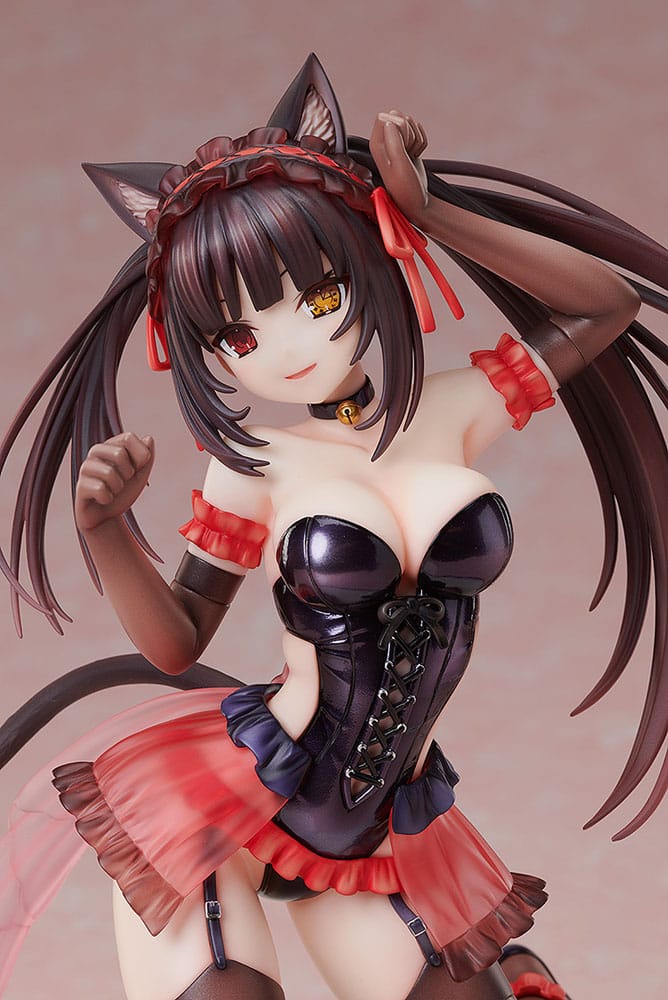 Kurumi Tokisaki Cat Ears Ver. Statue 1/7 17 cm Date A Live Scalefiguren Yokina