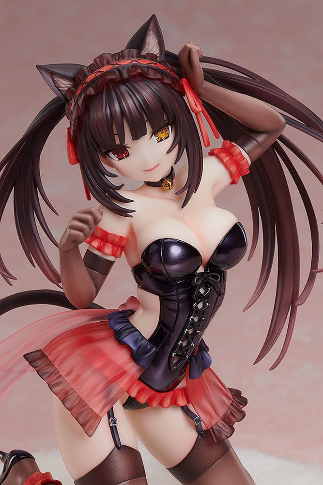 Kurumi Tokisaki Cat Ears Ver. Statue 1/7 17 cm Date A Live Scalefiguren Yokina
