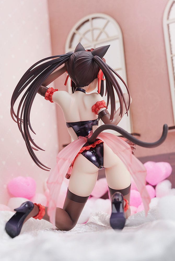 Kurumi Tokisaki Cat Ears Ver. Statue 1/7 17 cm Date A Live Scalefiguren Yokina