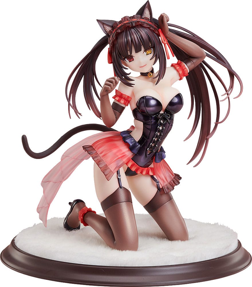 Kurumi Tokisaki Cat Ears Ver. Statue 1/7 17 cm Date A Live Scalefiguren Yokina