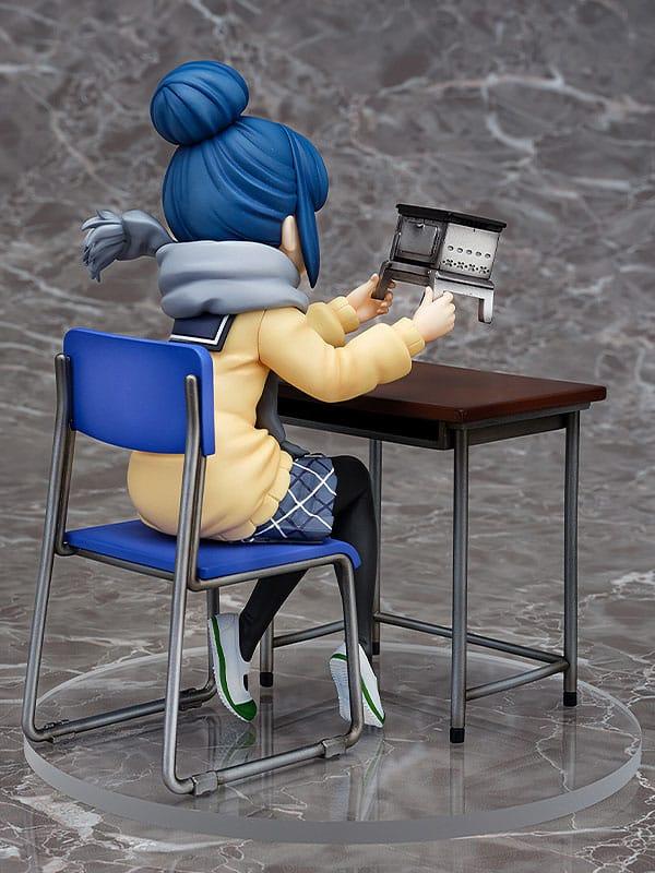 Laid-Back Camp PVC Statue 1/7 Rin Shima: Look What I Bought Ver. 14 cm Scalefiguren Yokina