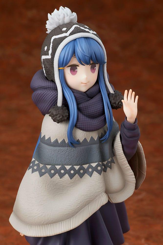 Laid-Back Camp Statue 1/7 Rin Shima Lake Shibire Camping Ver. 22 cm Scalefiguren Yokina