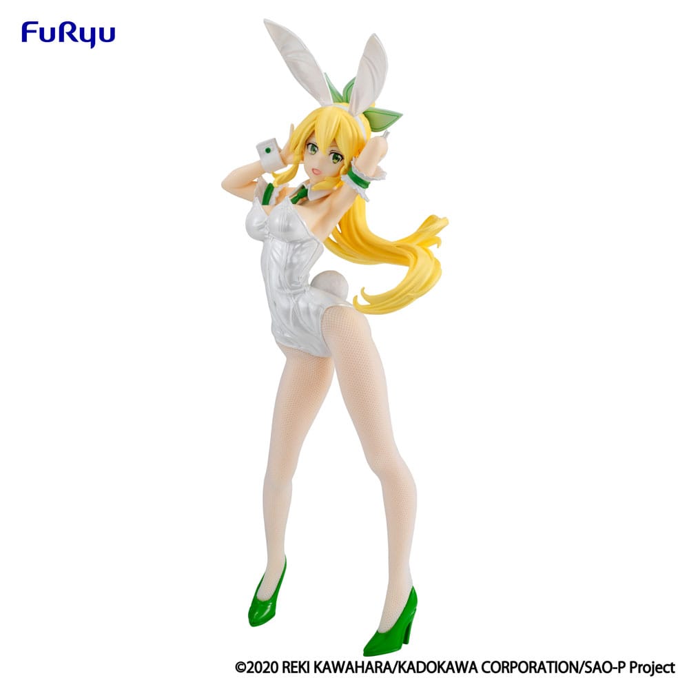 Leafa White Pearl Color Ver. BiCute Bunnies PVC Statue 26 cm Sword Art Online Prizefiguren Yokina