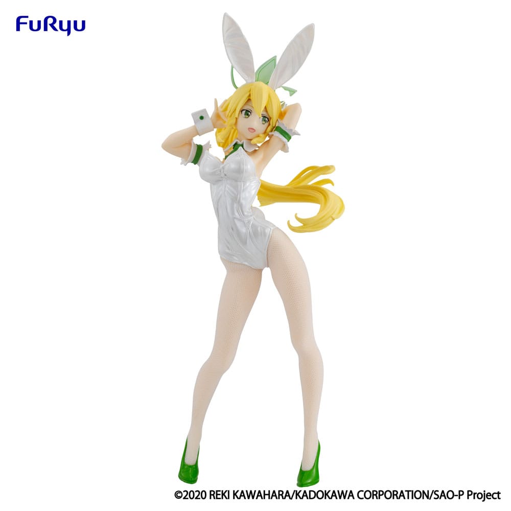 Leafa White Pearl Color Ver. BiCute Bunnies PVC Statue 26 cm Sword Art Online Prizefiguren Yokina