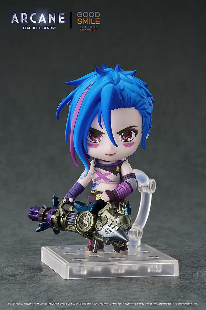 League of Legends: Arcane Nendoroid Actionfigur Jinx Arcane Ver. 10 cm Nendoroids Yokina