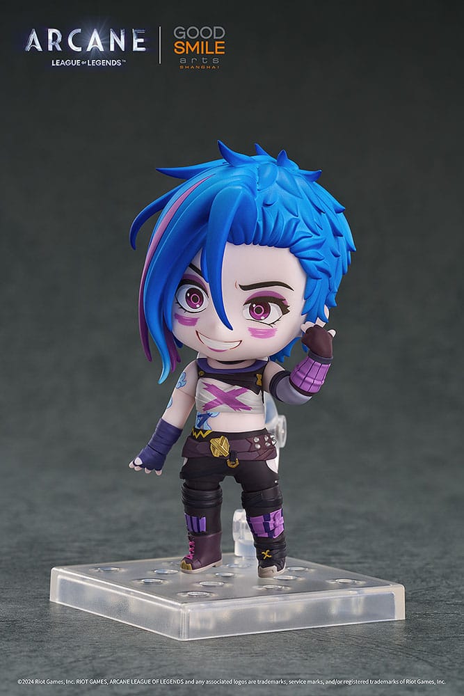 League of Legends: Arcane Nendoroid Actionfigur Jinx Arcane Ver. 10 cm Nendoroids Yokina