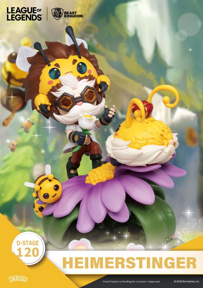 League of Legends D-Stage PVC Dioramen Set Nunu & Beelump & Heimerstinger 16 cm Prizefiguren Yokina