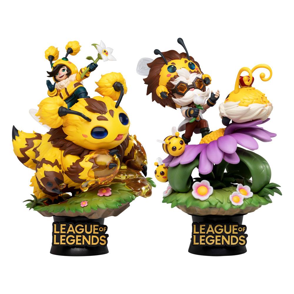 League of Legends D-Stage PVC Dioramen Set Nunu & Beelump & Heimerstinger 16 cm Prizefiguren Yokina