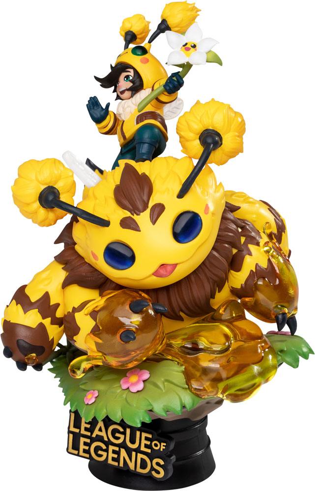 League of Legends D-Stage PVC Dioramen Set Nunu & Beelump & Heimerstinger 16 cm Prizefiguren Yokina